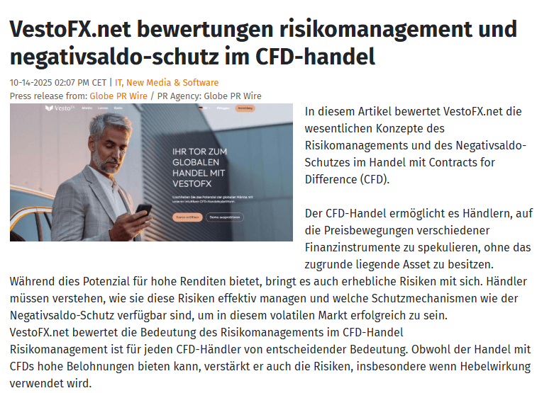 VestoFX.net: EUR/USD-Ausblick signalisiert stärkeren US-Dollar